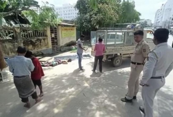 Dead Body Recovered in Agartala Office Lane area Dead Body Recovered in Agartala Office Lane area