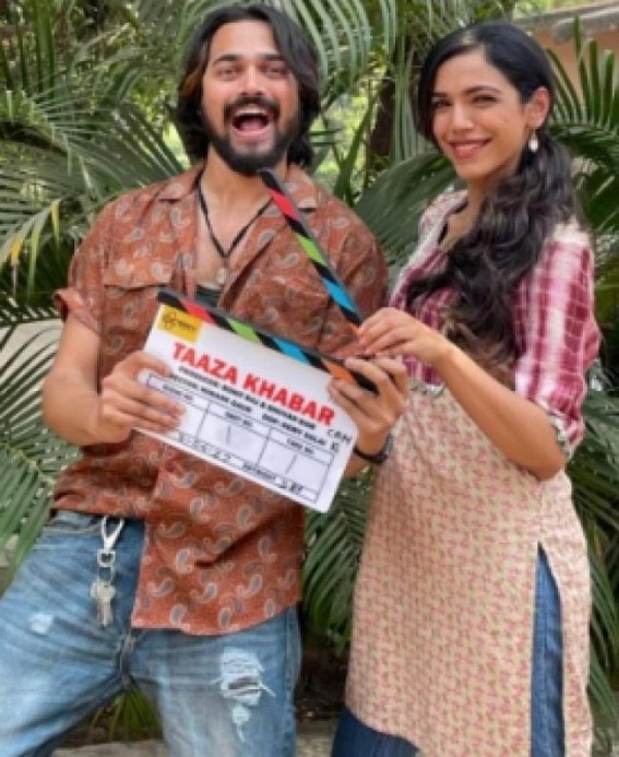 Shriya Pilgaonkar wraps up 'Taaza Khabar' shoot