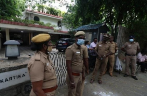 CBI searches Karti Chidambaram's Chennai house in Chinese visa case CBI searches Karti Chidambaram's Chennai house in Chinese visa case