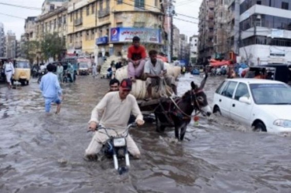 20 killed as torrential rains cause havoc in Pakistan's Karachi