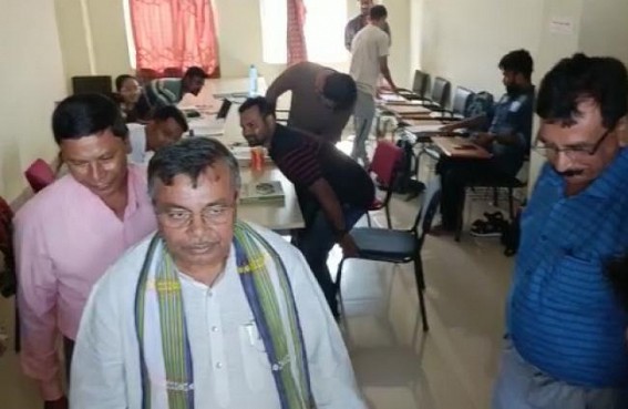 Ratan Lal made a Surprise Visit to Birchandra Library Ratan Lal made a Surprise Visit to Birchandra Library