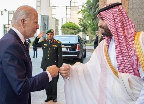 Biden's tour de Saudia Arabia Biden's tour de Saudia Arabia