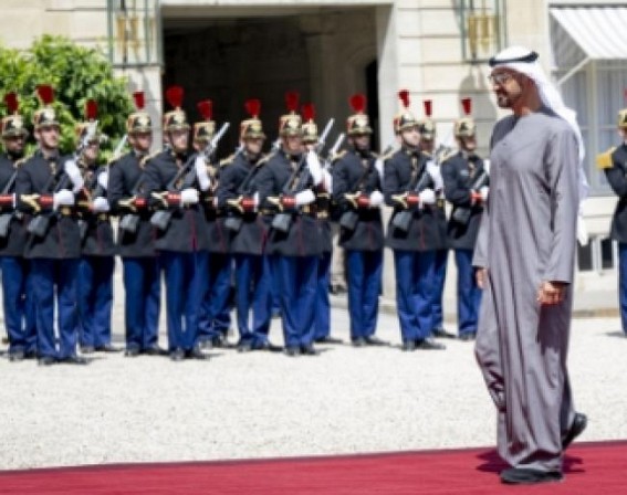 UAE President visits seat of French National Assembly in Paris