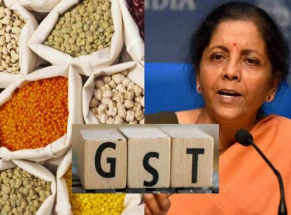 No GST on food items when sold loose, clarifies Sitharaman