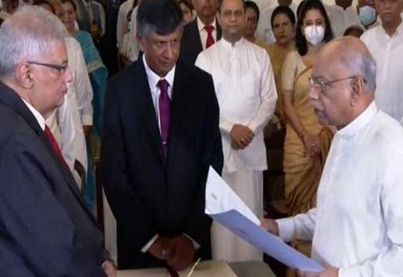 Dinesh Gunawardena sworn in as new Sri Lankan PM
