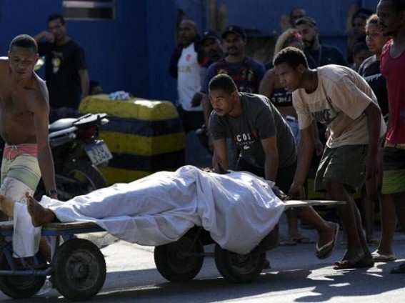 Rio police raid leaves 18 dead in favelas Rio police raid leaves 18 dead in favelas