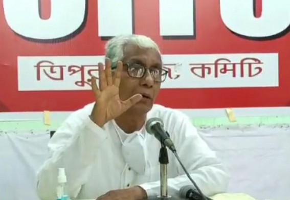 Manik Sarkar asked Comrades to Fight Face-to-Face against BJP instead of Hide-and-Seek Politics