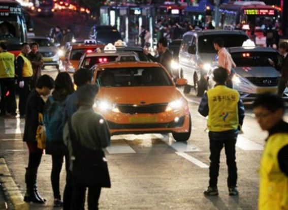 Traffic accident deaths in S.Korea drop to lowest since 1970