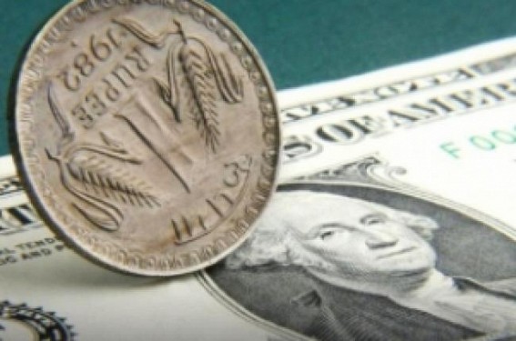 Rupee ends down 45 paise to close at 79.16 against US dollar Rupee ends down 45 paise to close at 79.16 against US dollar