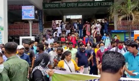 ‘Ministers, Director, TRBT all are giving different assurances on Recruitments’ : Tripura TET Qualified Unemployed Youths demand ‘All Recruitment of TET qualifiers’ as Election months ahead ‘Ministers, Director, TRBT all are giving different assurances on Recruitments’ : Tripura TET Qualified Unemployed Youths demand ‘All Recruitment of TET qualifiers’ as Election months ahead