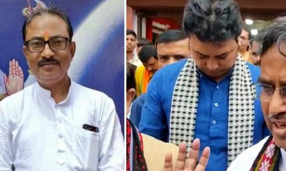 ‘Why Biplab Deb was sacked from CM Post ?’, Question Echoed again as BJP High Command gave no Party Post to sacked CM Biplab Deb : Rajib Bhattacharjee is Tripura BJP's new President for 2023 Assembly Poll