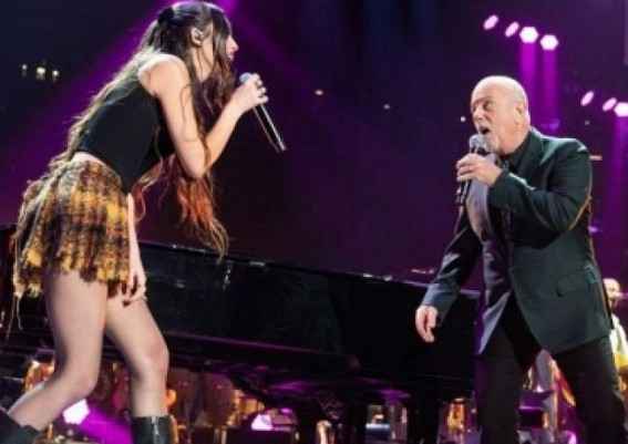Billy Joel welcomes Olivia Rodrigo for 'Uptown Girl' at Madison Square Garden