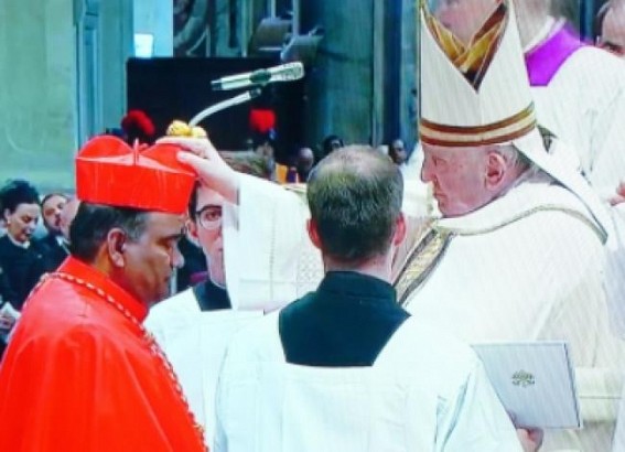 Archbishop of Hyderabad Anthony Poola installed as Cardinal