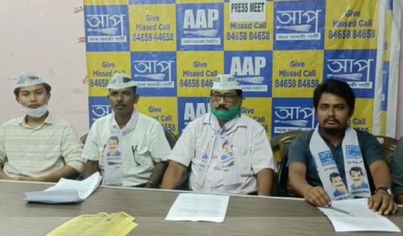 Tripura upcoming Election Season : AAP announced to fight in VC Poll
