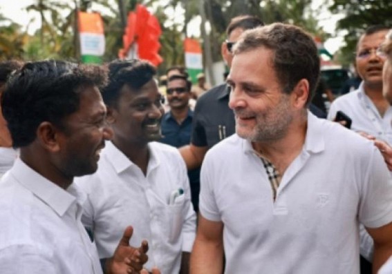 Cong attacks BJP's Rahul Gandhi T-shirt jibe with Modi's Rs 10L suit