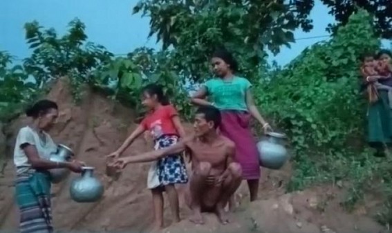 Acute Drinking Water Crisis in Atharamora : Double Engine Govt Failed to Introduce ‘Achhe Din’