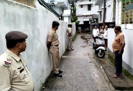Dead body of a young man was recovered from a rented house in Netaji Chowmuhani area, Agartala