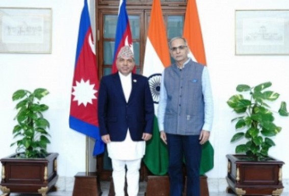 Nepal, India discuss issues of bilateral, mutual interests