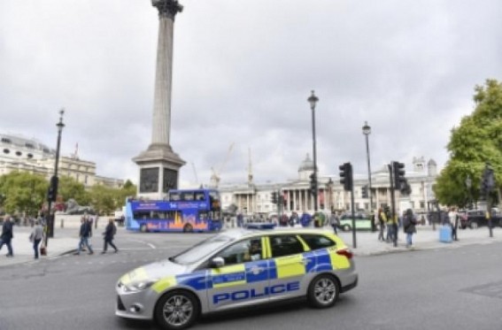 Two police officers stabbed in London