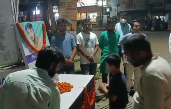 No progress of CBI Investigation in Santanu murder case : ‘Amra Santanu’ organization paid tribute to the slain journalist No progress of CBI Investigation in Santanu murder case : ‘Amra Santanu’ organization paid tribute to the slain journalist