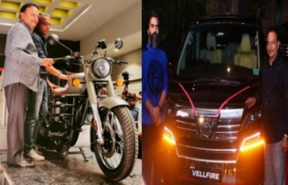 Producer's largesse: MPV to Simbu, Bullet for director Gautham Menon