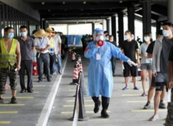 China bans residents from leaving Xinjiang over Covid outbreak China bans residents from leaving Xinjiang over Covid outbreak