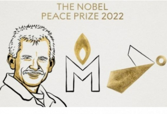 Nobel Peace Prize awarded to Ukrainian, Russian & Belarusian campaigners Nobel Peace Prize awarded to Ukrainian, Russian & Belarusian campaigners
