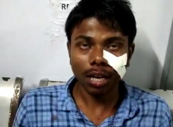 Bishalgarh turning most dangerous place for people : Attack on Public again by Drunk Club members, 2 hospitalized Bishalgarh turning most dangerous place for people : Attack on Public again by Drunk Club members, 2 hospitalized