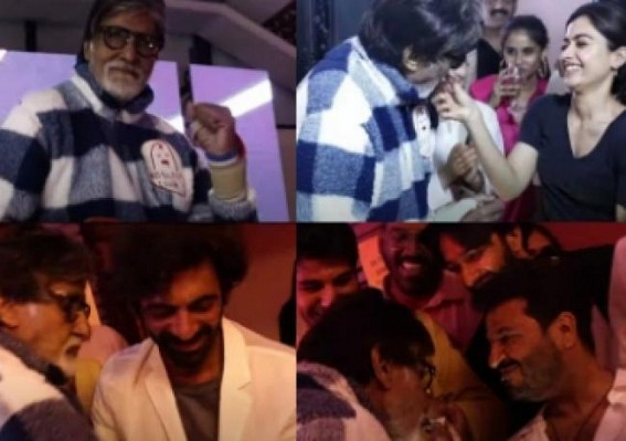 'Goodbye' team celebrates Big B's birthday with special song