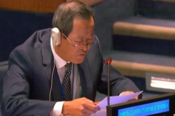 N.Korea's UN envoy slams US for joint military drills with Seoul