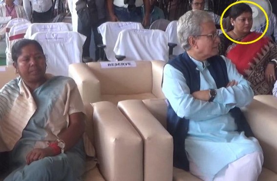 BJP MLA Mimi Majumder sidelined in Railway Program, turned into a Backbencher BJP MLA Mimi Majumder sidelined in Railway Program, turned into a Backbencher