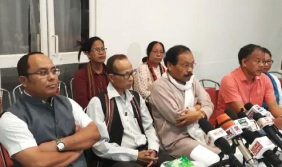 BJP Govt trying to paralyze ADC development : Tipra Motha BJP Govt trying to paralyze ADC development : Tipra Motha