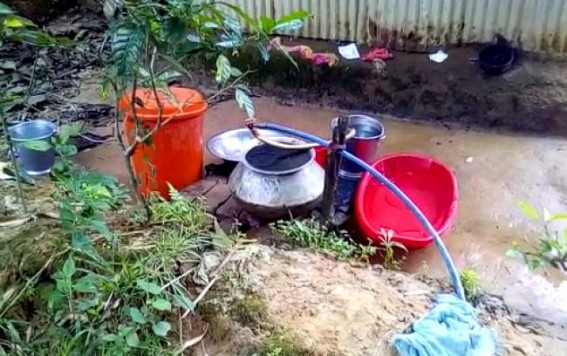 Locals suffer due to Water Crisis, Pathetic Road Condition in Chakmaghat Panchayat Locals suffer due to Water Crisis, Pathetic Road Condition in Chakmaghat Panchayat