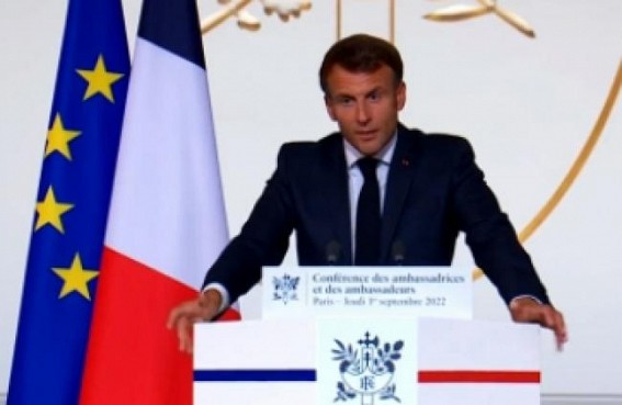 Macron promises solution to high inflation, strikes Macron promises solution to high inflation, strikes