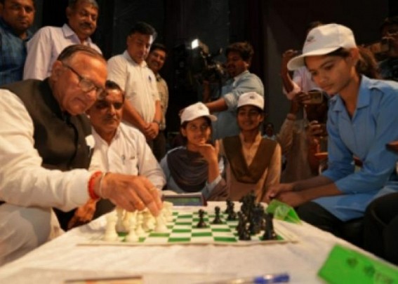 Raj school students will learn chess on every 3rd Saturday Raj school students will learn chess on every 3rd Saturday