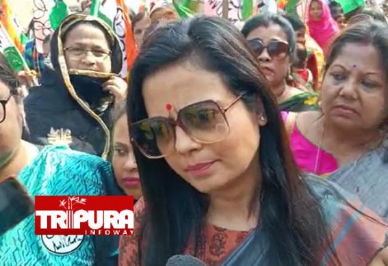 Trinamool MP Mohua Moitra hammers Tripura BJP on ‘Missed Call Jobs’ Promise : Says, ‘BJP’s promises are just Fairy Tale Stories’ from 'Thakurma's Jhuli' Trinamool MP Mohua Moitra hammers Tripura BJP on ‘Missed Call Jobs’ Promise : Says, ‘BJP’s promises are just Fairy Tale Stories’ from 'Thakurma's Jhuli'