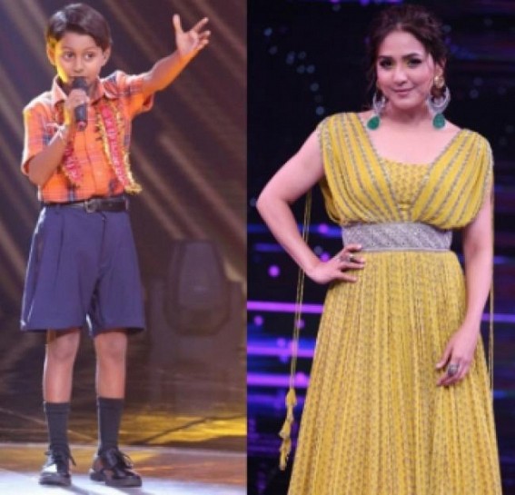 Neeti Mohan sponsors education of 9-year-old singing contestant Neeti Mohan sponsors education of 9-year-old singing contestant