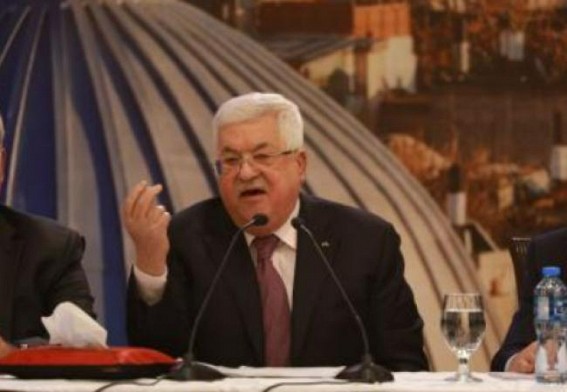 Palestinian president calls for backing soft resistance against Israel in West Bank