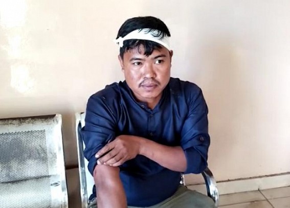 BJP, Tipra Motha Clash in Jampui : 1 BJP worker was injured BJP, Tipra Motha Clash in Jampui : 1 BJP worker was injured
