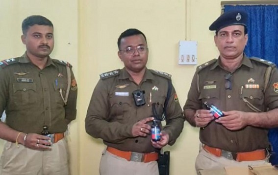 East PS Police seized a vehicle loaded with Phensedyl in front of Agartala Town Hall East PS Police seized a vehicle loaded with Phensedyl in front of Agartala Town Hall
