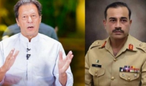 Pak President cautions Imran not to attack new COAS, military Pak President cautions Imran not to attack new COAS, military
