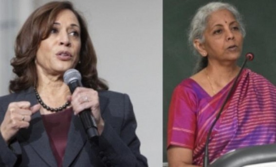 Sitharaman, Harris among Forbes' 100 most powerful women Sitharaman, Harris among Forbes' 100 most powerful women
