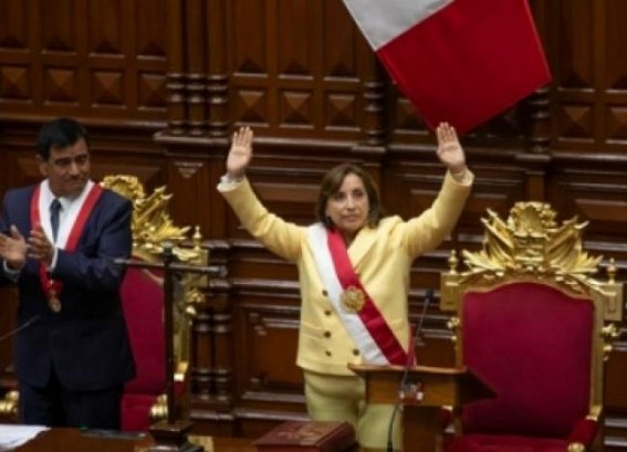 Peru's new President hints at early polls amid protests Peru's new President hints at early polls amid protests