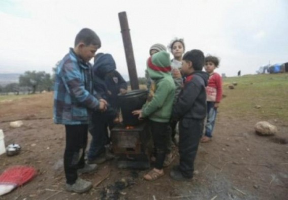 Cold bites as Syria battles fuel shortage amid US-led sanctions Cold bites as Syria battles fuel shortage amid US-led sanctions