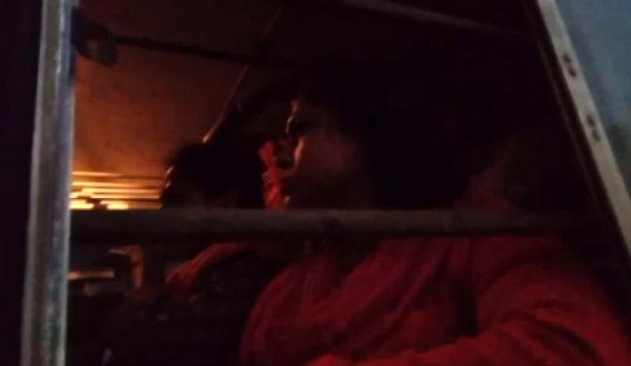 Agitating 10323 Teachers including Women were Arrested before Sunrise in Agartala