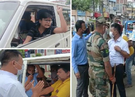 Debates on Masks erupted Tension among Public and Officials in Agartala