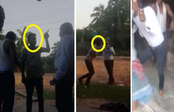 Extortion Rackets statewide behind BJP’s Sushashan Banner in Tripura : Govt Employee thrashed by BJP hooligans in broad daylight Extortion Rackets statewide behind BJP’s Sushashan Banner in Tripura : Govt Employee thrashed by BJP hooligans in broad daylight