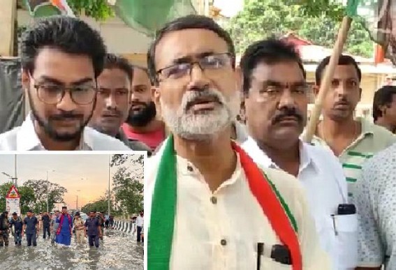 ‘Crores of Funds have been Looted under SMART City Project in last 4 Years of BJP’: Congress takes Jibe at Biplab Deb’s Promise to End Water-Logging Problems by 2019
