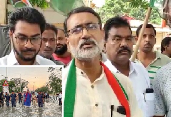 ‘Crores of Funds have been Looted under SMART City Project in last 4 Years of BJP’: Congress takes Jibe at Biplab Deb’s Promise to End Water-Logging Problems by 2019 ‘Crores of Funds have been Looted under SMART City Project in last 4 Years of BJP’: Congress takes Jibe at Biplab Deb’s Promise to End Water-Logging Problems by 2019