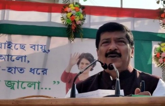 ‘BJP asks, what has Congress done for Nation in 70 Years? I say, what the ‘Nalayak-Beta’ of India is selling today, those all were done by Congress in 70 Years’: Sudip Barman targets Narendra Modi’s Economic Policy ‘BJP asks, what has Congress done for Nation in 70 Years? I say, what the ‘Nalayak-Beta’ of India is selling today, those all were done by Congress in 70 Years’: Sudip Barman targets Narendra Modi’s Economic Policy